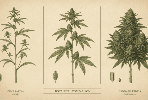 Hemp vs Cannabis vs Marijuana comparison