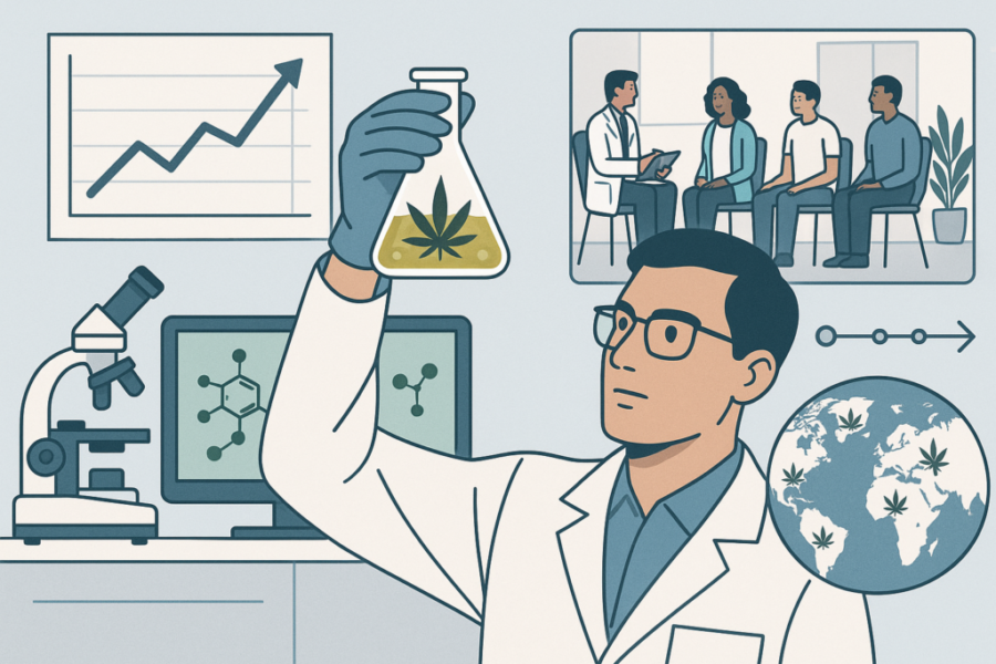 Hemp research laboratory and scientific studies